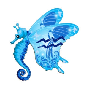 Aquarius Butterfly Seahorse